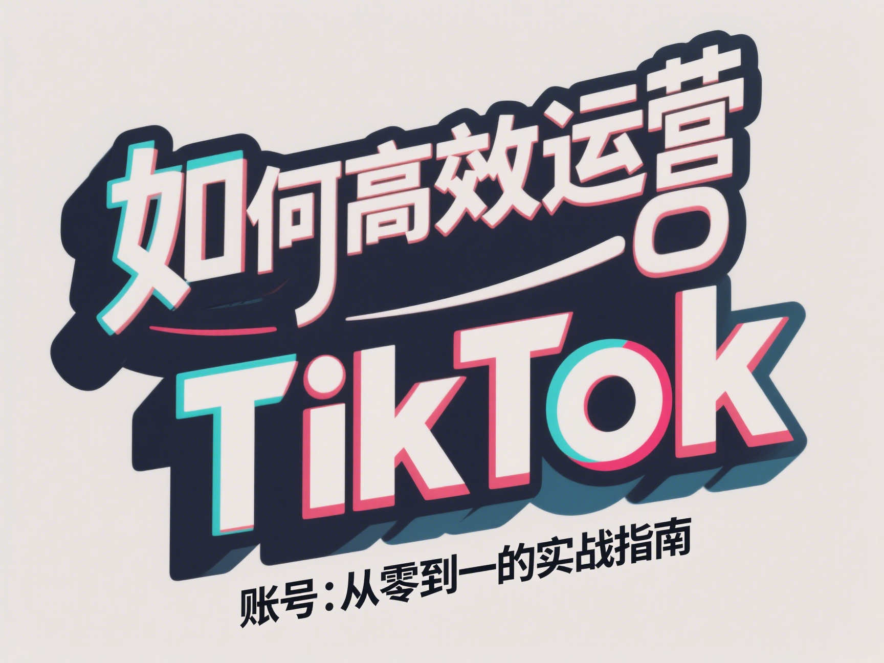 如何高效运营TikTok账号：从零到一的实战指南